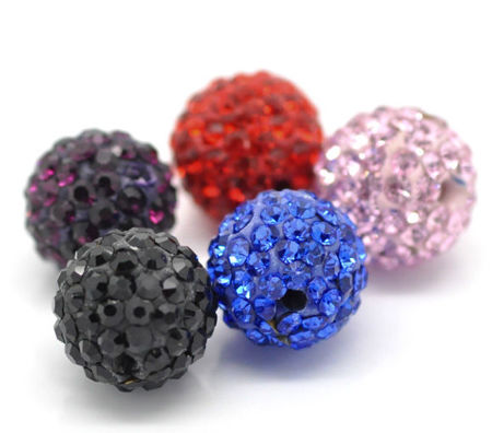 Bild für Kategorie Pave Rhinestone Beads